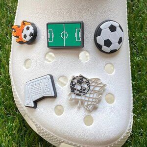5 Soccer Shoe Charms Bundle